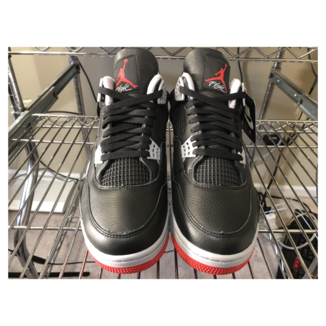 Air Jordan 4 “Bred Reimagined” — Black/Fire Red-Cement Grey (FV5029-006)