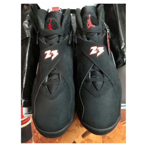 Air Jordan 8 “Playoffs” — Black/True Red-White (305381-062)