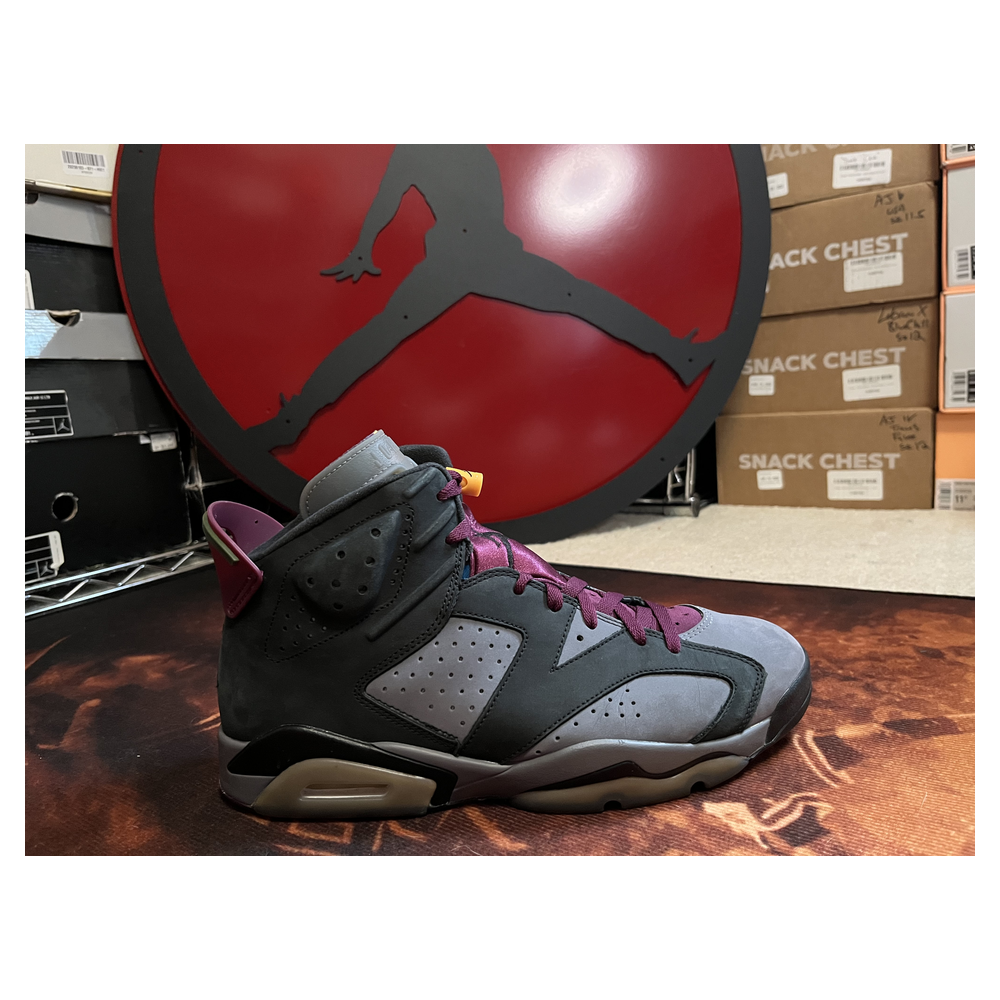 Air Jordan 6 “Bordeaux” — Black/Light Graphite-Dark Grey-Bordeaux (CT8529-063)
