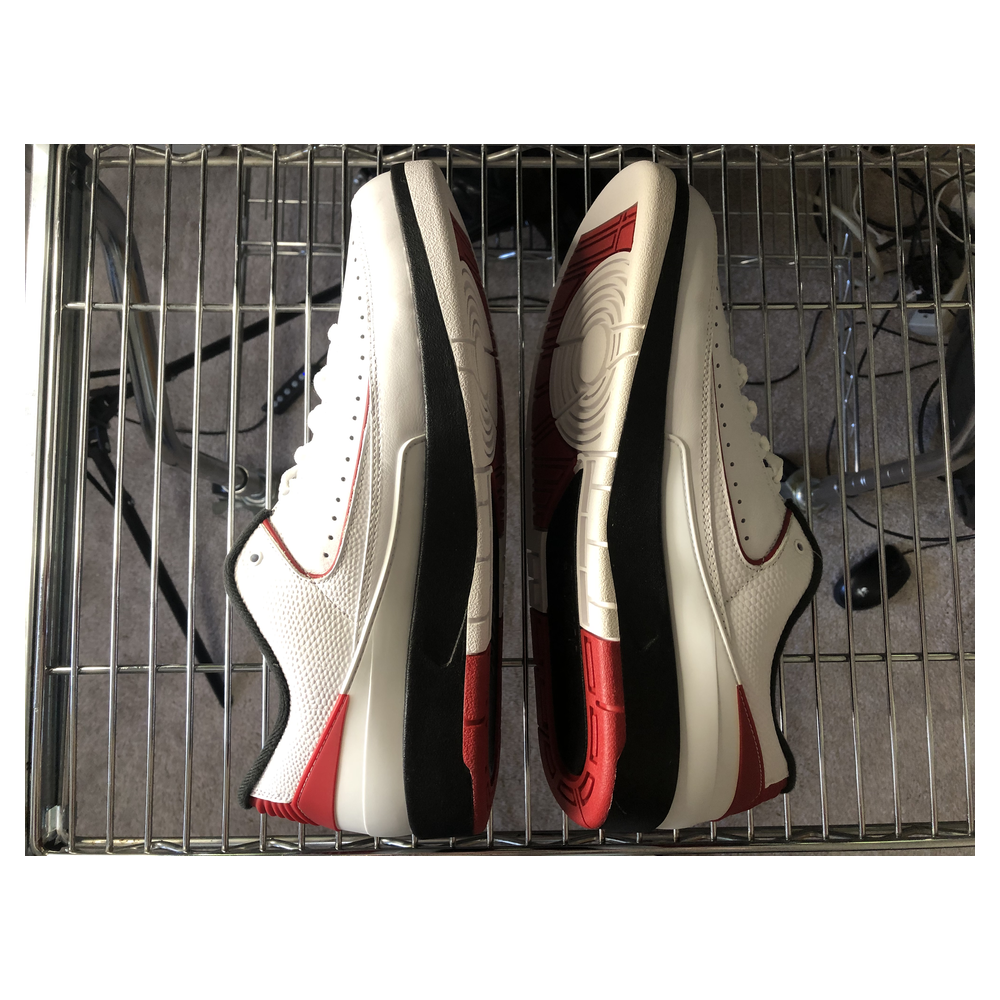 Air Jordan 2 Low OG “Chicago” — White/Varsity Red-Black (832819-101)
