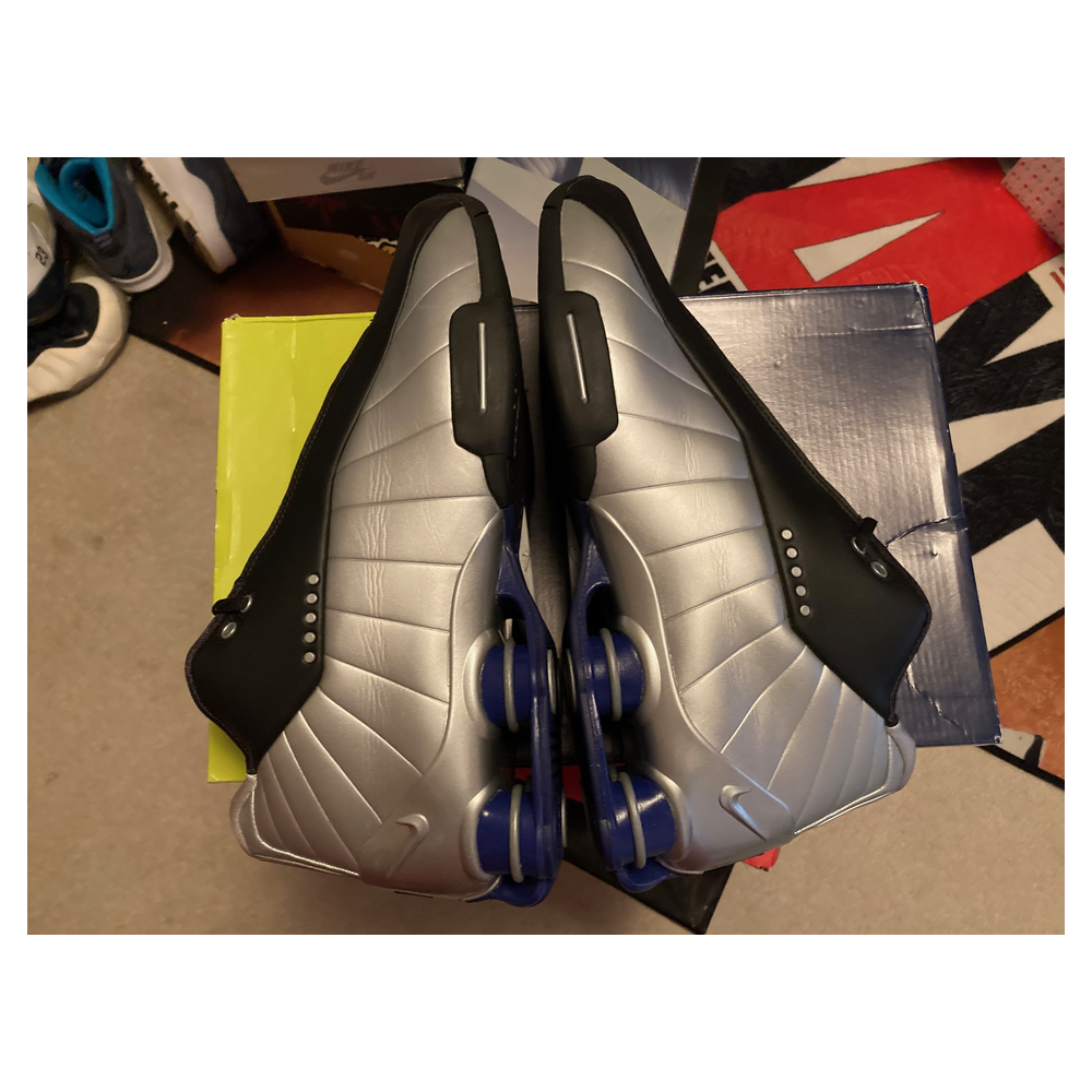 Nike Shox BB4 — Black/Metallic Silver-Lapis (AT7843-001)