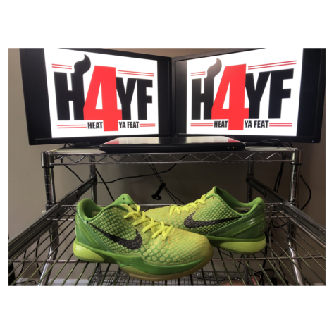 Nike Kobe 6 GS Kids "Grinch" — Volt/Black-Green Apple-Crimson (422913-300)