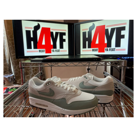 Nike Air Max 1 “Mica Green” — White/Mica Green-Photon Dust-Black (DZ4549-100)