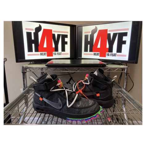 Off-White x Nike Air Force 1 Mid — White/Clear-White (DO6290-100)
