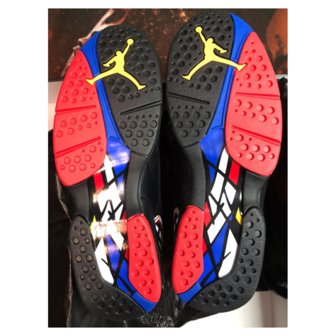 Air Jordan 8 “Playoffs” — Black/True Red-White (305381-062)