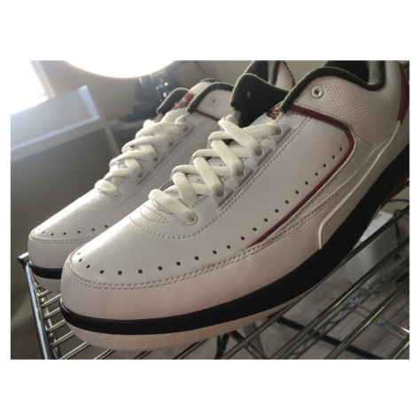 Air Jordan 2 Low OG “Chicago” — White/Varsity Red-Black (832819-101)