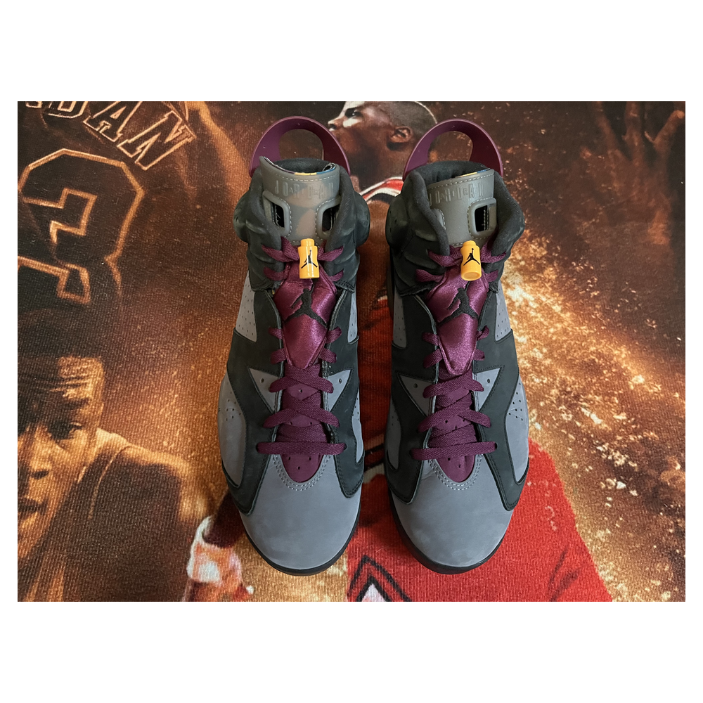 Air Jordan 6 “Bordeaux” — Black/Light Graphite-Dark Grey-Bordeaux (CT8529-063)